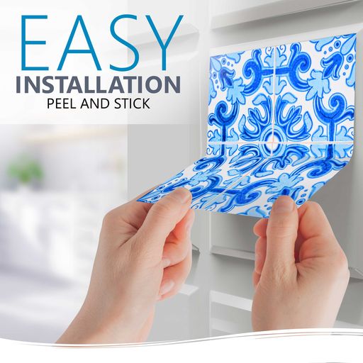 Add a Pop of Style to Your Space with Tile Stickers Model - H73