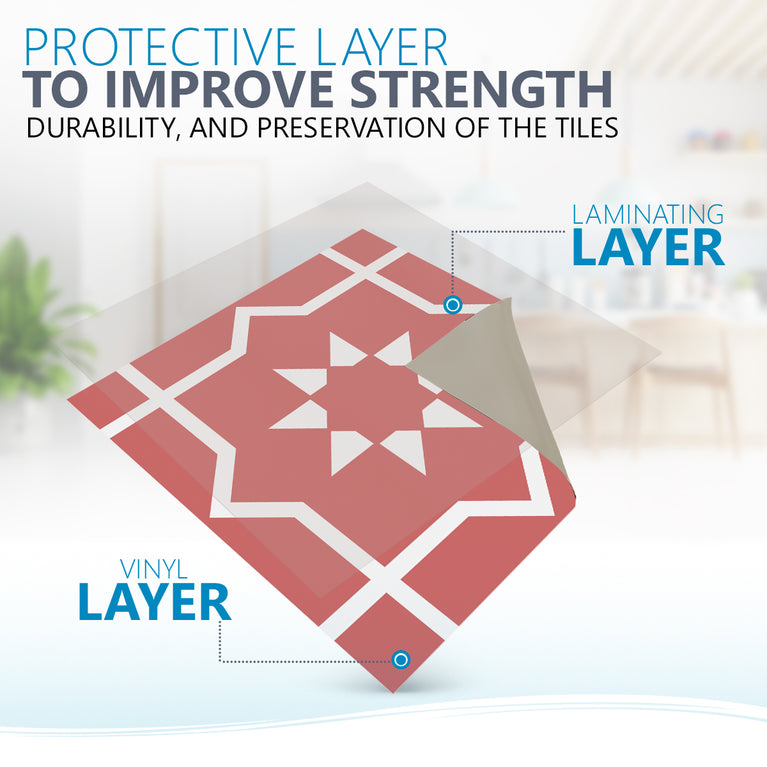 Easy to Install Tile Stickers for DIY Home Renovations Model - AK1