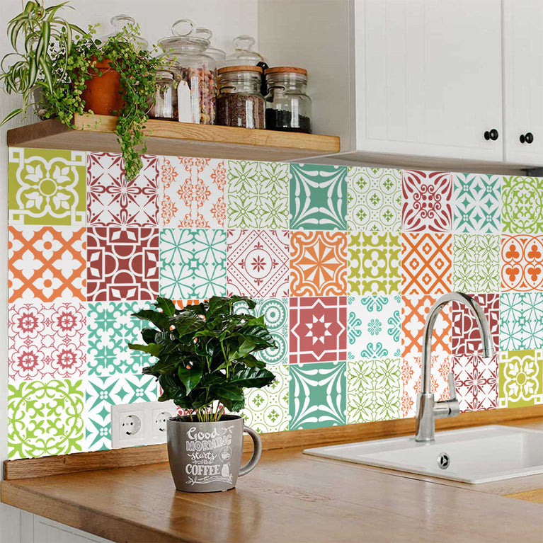 Easy to Install Tile Stickers for DIY Home Renovations Model - AK1