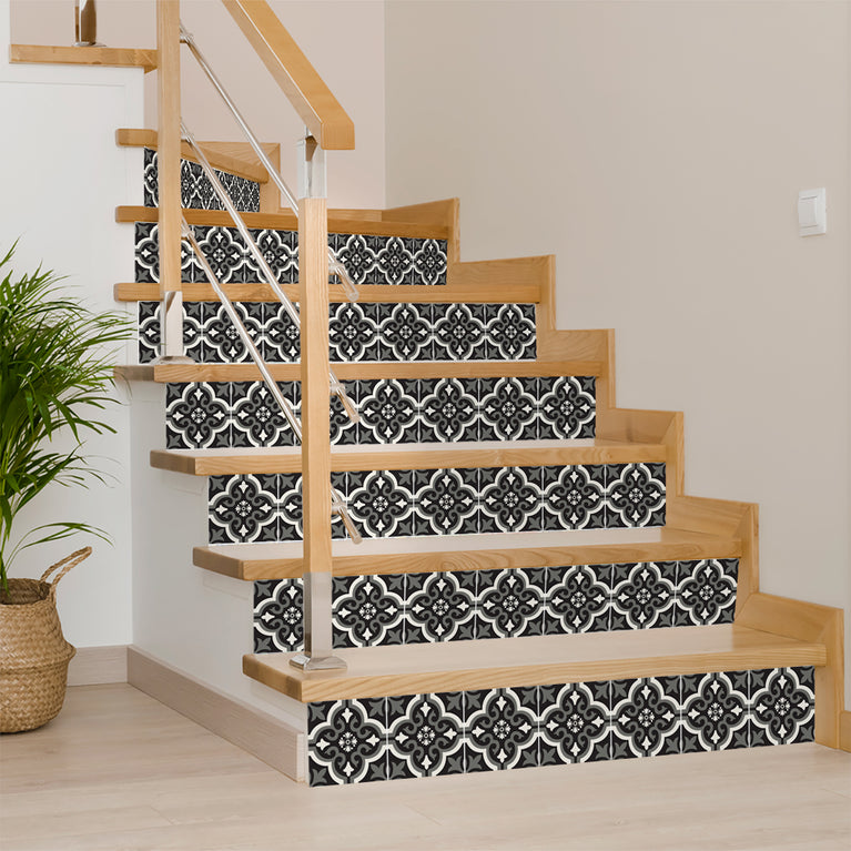 Peel-And-Stick Tile Stickers Upgrade Your Flooring with Our Durable Floor Tiles Model - B150