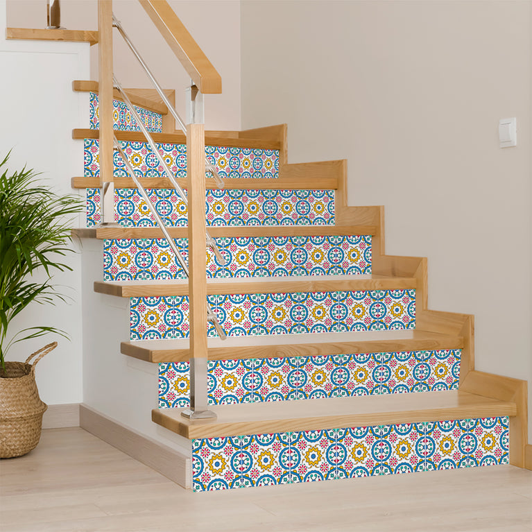 Add a Pop of Style to Your Space with Tile Stickers Model - K32