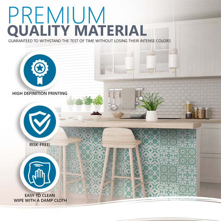 Get Creative with our Wide Variety of Peel and Stick Floor Tile Stickers Model - K402