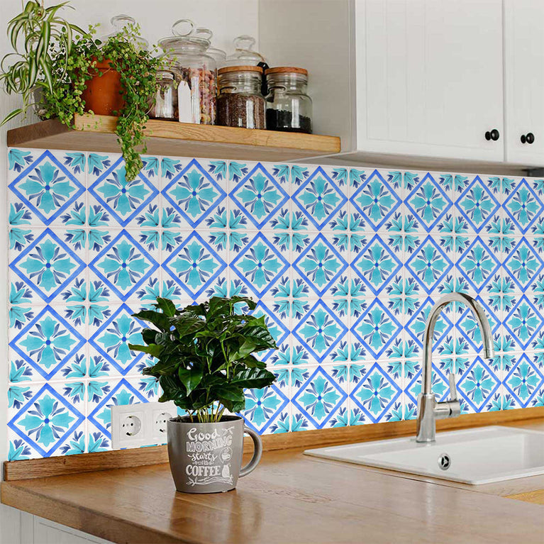 Add a Pop of Style to Your Space with Tile Stickers Model - L04