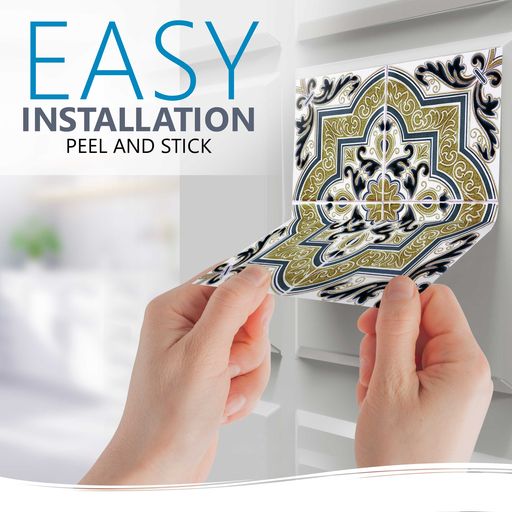 Easy to Install Tile Stickers for DIY Home Renovations Model - H219