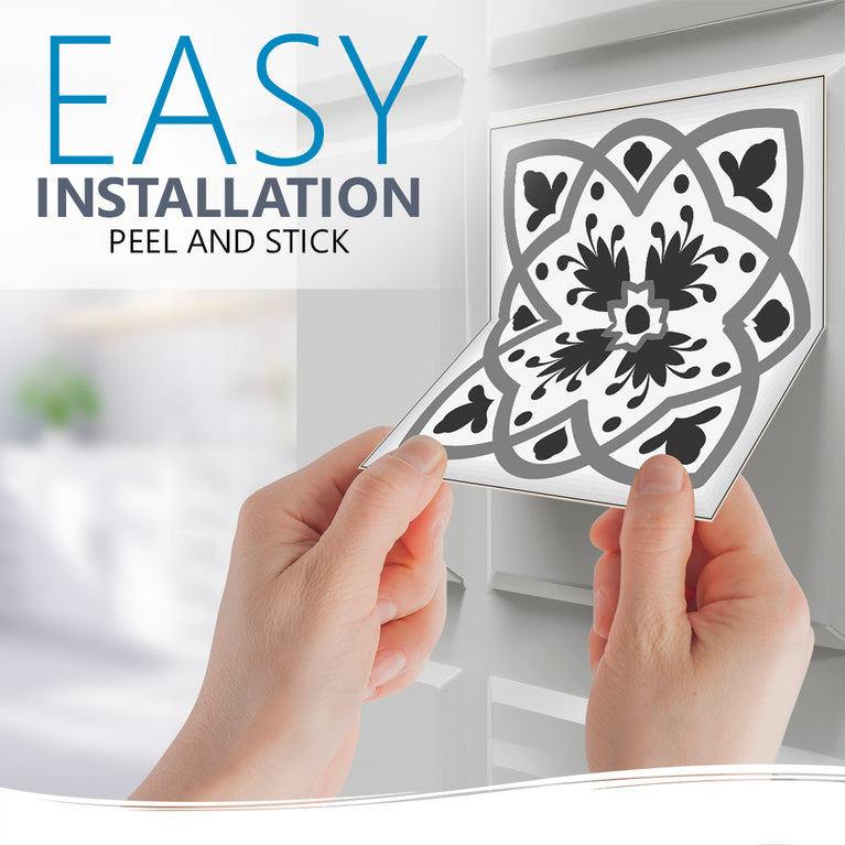 Elevate Your Home Decor with Peel and Stick Tile Stickers Model - N13