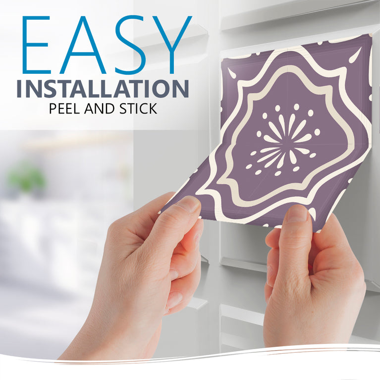 Add a Pop of Style to Your Space with Tile Stickers Model - N19