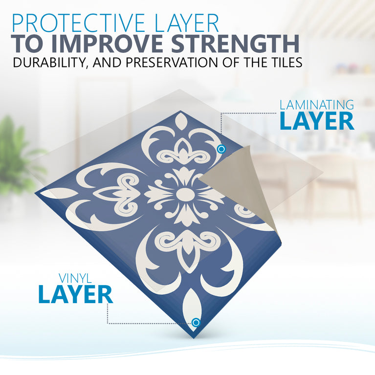 Get Creative with our Wide Variety of Peel and Stick Floor Tile Stickers Model - N4