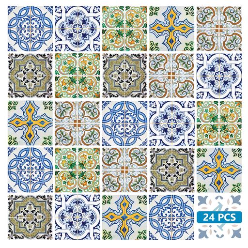 Get Creative with our Wide Variety of Peel and Stick Floor Tile Stickers Model- H74