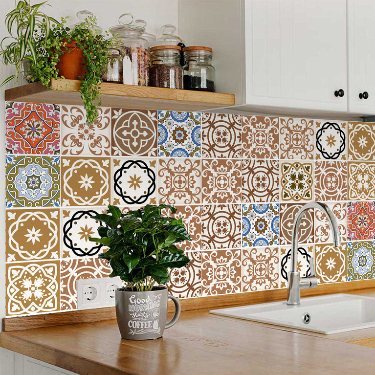 Bathroom Modern tile stickers easy to apply Model - SB13
