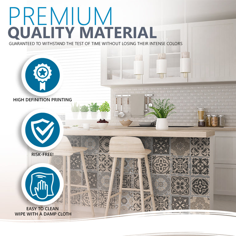 DIY Home Renovations Made Simple with Peel and Stick Tile Stickers Model - SB20