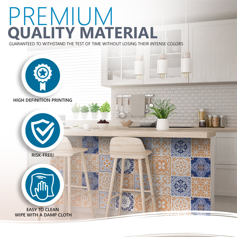 Elevate Your Home Decor with Peel and Stick Tile Stickers Model - SB40