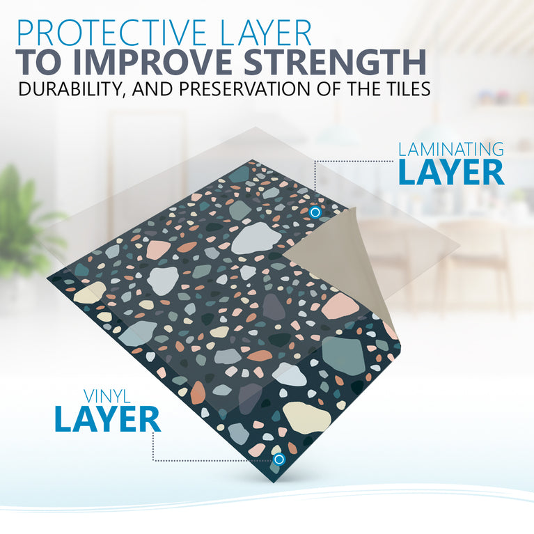 Add a Pop of Style to Your Space with Tile Stickers Model - T4
