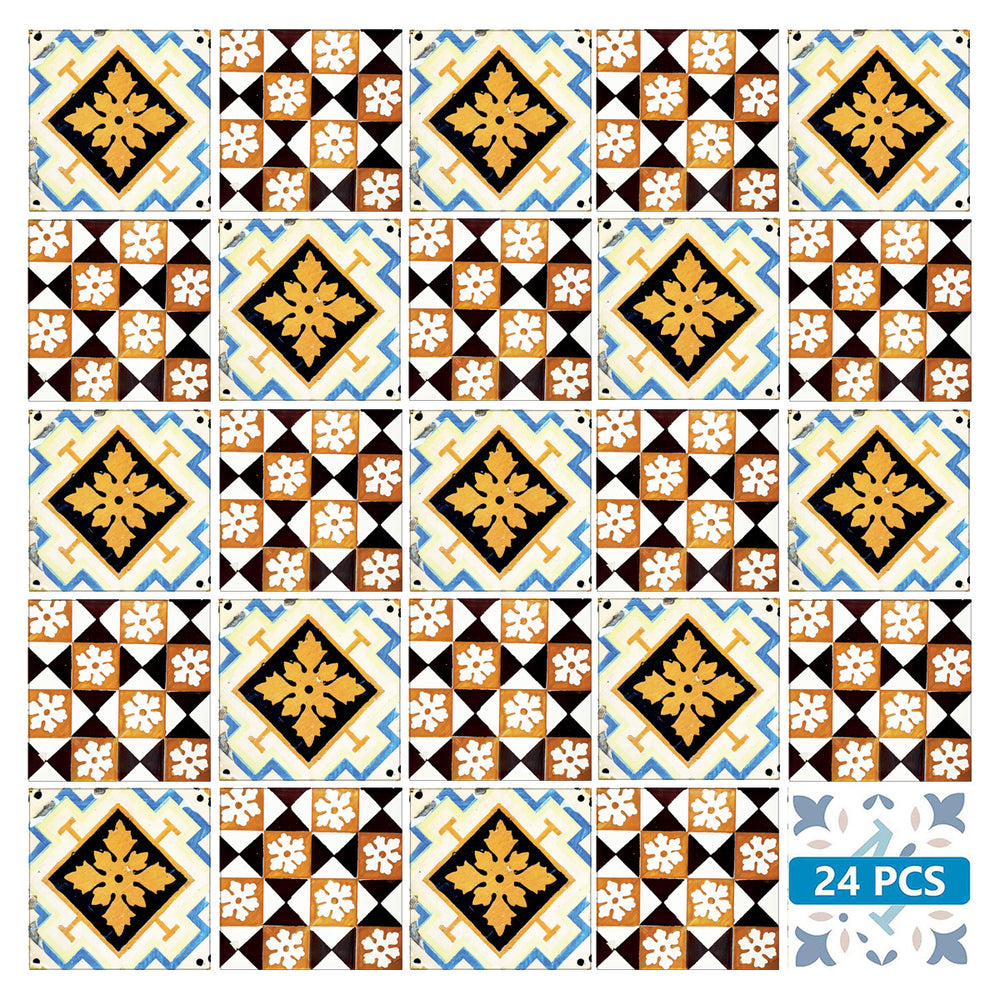 Add a Pop of Style to Your Space with Tile Stickers Model - V32