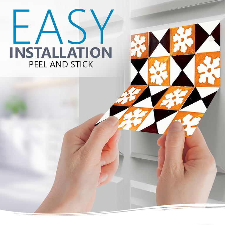 DIY Home Renovations Made Simple with Peel and Stick Tile Stickers Model - V34