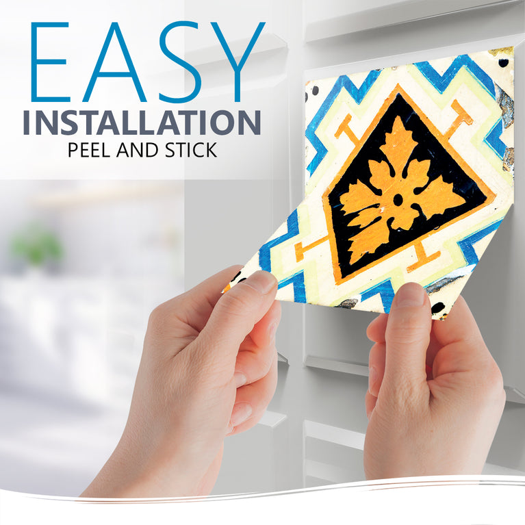 Elevate Your Home Decor with Peel and Stick Tile Stickers Model - V4