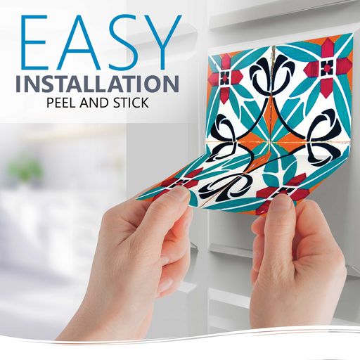 Easy to Install Tile Stickers for DIY Home Renovations Model - H122