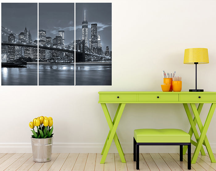 NYC wall stickers set, Removable Vinyl