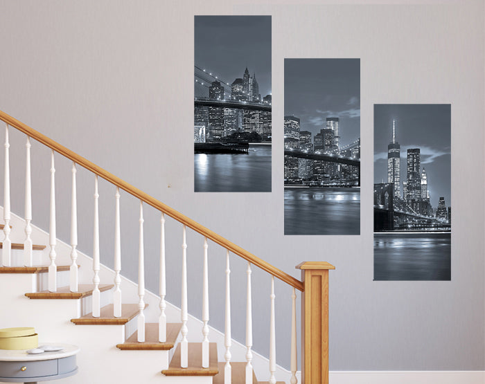 NYC wall stickers set, Removable Vinyl